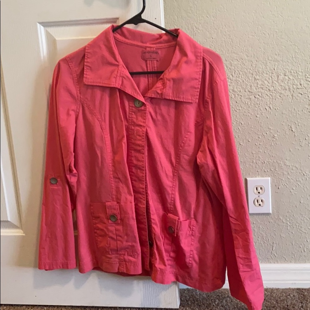 Pink jacket